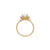 Hero - Radiant Cut Three Stone Diamond Engagement Ring 14k Gold